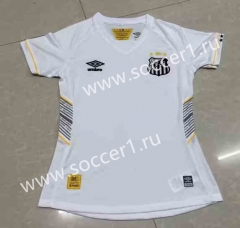 2023-2024 Santos FC Home White Women Thailand Soccer Jersey AAA-6032