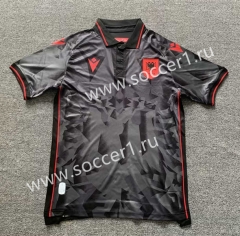 2023-2024 Albania 2nd Away Black Thailand Soccer Jersey AAA-512