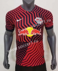 2023-2024 RB Leipzig Away Red&Black Thailand Soccer Jersey AAA-416