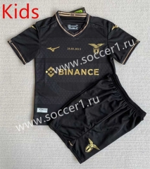 10th anniversary Commemorative Version Lazio Black Kid/Youth Soccer Uniform-AY