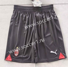 2023-2024 AC Milan Home Black Thailand Soccer Shorts-2886