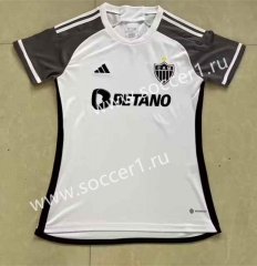 2023-2024 Atlético Mineiro Away White Women Thailand Soccer Jersey AAA-0009