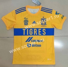 2023-2024 Champion Commemorative Version Tigres UANL Yellow Thailand Soccer Jersey AAA-912