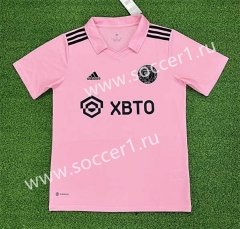 (S-4XL) 2023-2024 Inter Miami CF Home Pink Thailand Soccer Jersey AAA-403