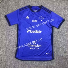 2023-2024 Cruzeiro EC Home Blue Thailand Soccer Jersey AAA-417
