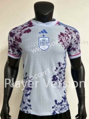 Player Version 2023-2024 Correct Version Spain Away Blue Thailand Soccer Jersey AAA-1959