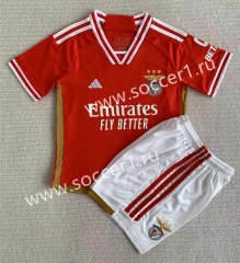 2023-2024 Benfica Home Red Soccer Uniform-AY