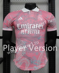 Player Version 2023-2024 Real Madrid Pink Thailand Soccer Jersey AAA-888