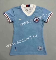 2023-2024 EC Bahia 2nd Away Blue Women Thailand Soccer Jersey AAA-908