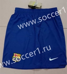 2023-2024 Barcelona Home Blue Thailand Soccer Shorts-2886