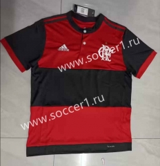 Retro Version 17-18 Flamengo Home Red&Black Thailand Soccer Jersey AAA-817