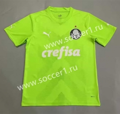 (S-4XL) 2023-2024 SE Palmeiras Goalkeeper Fluorescent Green Thailand Soccer Jersey AAA-908