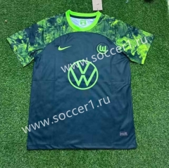(S-4XL) 2023-2024 Wolfsburg Home Green Thailand Soccer Jersey AAA-1288
