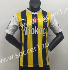 2023-2024 Fenerbahçe Home Blue&Yellow Thailand Soccer Jersey AAA-5711