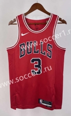 2023 Chicago Bulls Red #3 NBA Jersey-311
