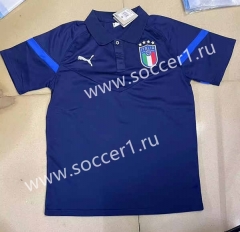 2023-2024 Italy Royal Blue Thailand Polo Shirt-817
