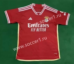 Correct Version 2023-2024 Benfica Home Red Thailand Soccer Jersey AAA-0009