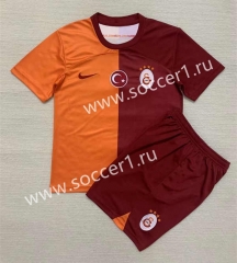 2023-2024 Galatasaray S.K Home Red&Orange Soccer Unifrom-AY