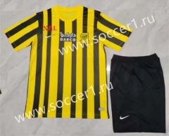 2023-2024 AI Ittihad Home Yellow&Black Soccer Unifrom-709