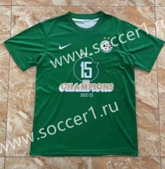 2023-2024 Champion Edition Maccabi Haifa Green Thailand Soccer Jersey AAA-2390