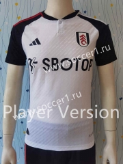 Player Version 2023-2024 Fulham Home White Thailand Soccer Jersey AAA-807