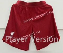 Player Version 2023-2024 Liverpool Red Thailand Soccer Shorts-6886