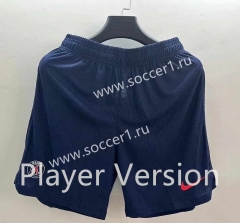 Player Version 2023-2024 Paris SG Royal Blue Thailand Soccer Shorts-6886