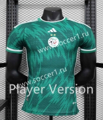 Player Version 2023-2024 Algeria Home Green Thailand Soccer Jersey AAA-888