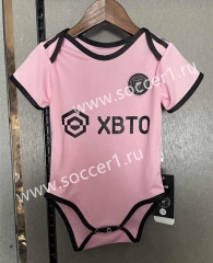 2023-2024 Inter Miami CF Home Pink Baby Soccer Uniform-CS