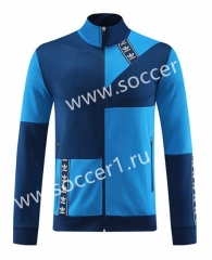 Blue Thailand Soccer Jacket-LH