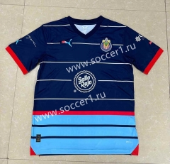 (S-4XL) 2023-2024 Deportivo Guadalajara 2nd Away Royal Blue Thailand Soccer Jersey AAA-818