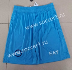 2023-2024 Napoli Away Blue Thailand Soccer Shorts-2886