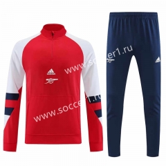 2023-2024 Arsenal Red Thailand Soccer Tracksuit-4627