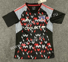 2023-2024 Colo-Colo 3rd Away Red&Black Thailand Soccer Jersey AAA-GB