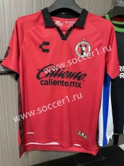 (S-4XL) 2023-2024 Club Tijuana Home Red Thailand Soccer Jersey AAA-422
