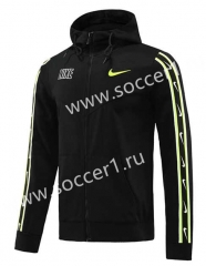 Nike Black Thailand Soccer Jacket With Hat-LH