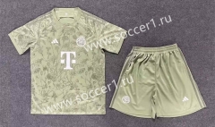 2023-2024 Beer Edition Bayern München Green Soccer Uniform-8975