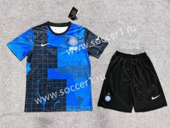 2023-2024 Special Version Inter Milan Blue Soccer Uniform-8975
