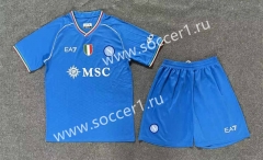 2023-2024 Napoli Blue Soccer Uniform-8975