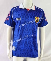 Retro Version 1998 Japan Home Blue Thailand Soccer Jersey AAA-503