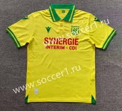 2023-2024 FC Nantes Home Yellow Thailand Soccer Jersey AAA-512