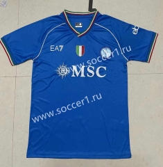 (S-4XL) 2023-2024 Napoli Home Blue Thailand Soccer Jersey AAA-818