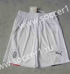 2023-2024 AC Milan Away White Thailand Soccer Shorts-2886
