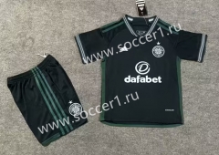 2023-2024 Celtic Away Black Soccer Unifrom-6748