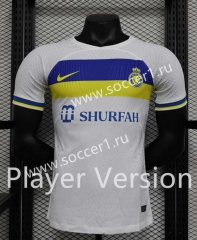 Player Version 2023-2024 Al-Nassr FC 2nd Away White Thailand Soccer Jersey AAA-888