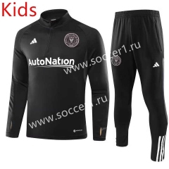 2023-2024 Inter Miami CF Black Kids/Youth Tracksuit -GDP