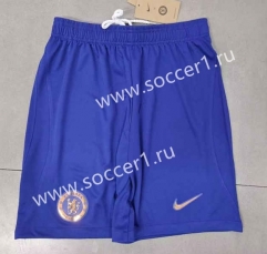 2023-2024 Chelsea Home Blue Thailand Soccer Shorts-2886