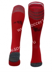 2023-2024 Manchester United 2nd Away Red Kid/Youth Thailand Soccer Socks