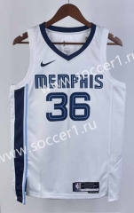 2023 Memphis Grizzlies Home White #36 NBA Jersey-311