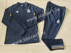 (S-3XL) 2023-2024 Real Madrid Royal Blue Thailand Soccer Tracksuit-GDP